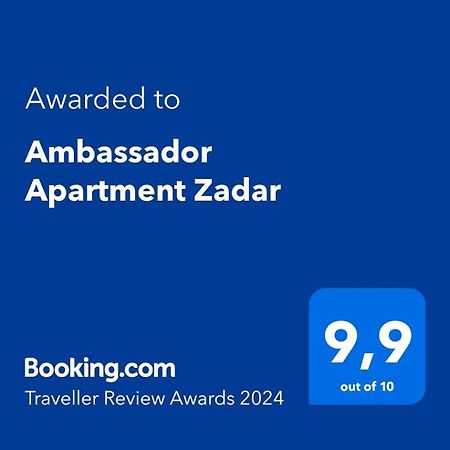 Ambassador Apartment Zadar Extérieur photo